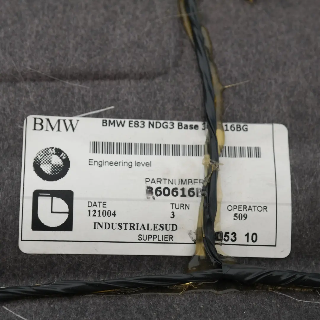BMW E83 X3 Podsufitka słupki basaltgrau komplet - SKU 3413347 - Numer Części 3413347