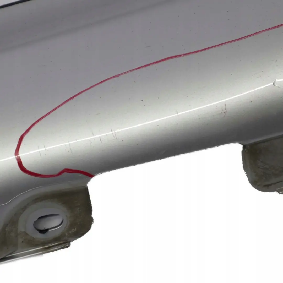  Mercedes-Benz C CL203 W203 Sill Side Cover Skirt Left N/S Brilliant Silver - SKU A2036980554-BRS - Part number A2036980554
