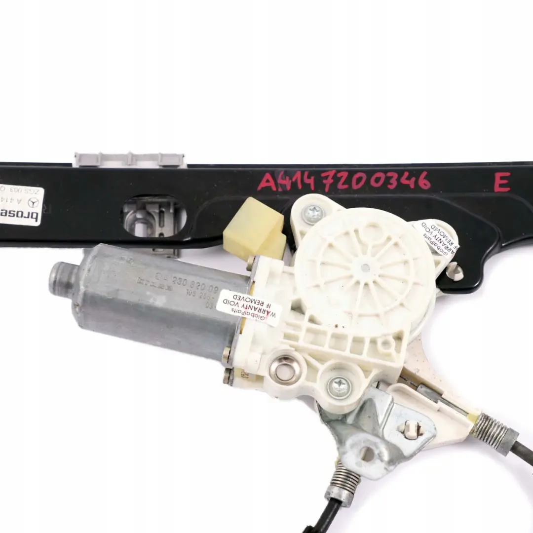 Mercedes-Benz Vaneo W414 Front Right Door O/S Window Electric Lifter Motor to with Part number A4147200346 Mercedes-Benz Vaneo W414 Front Right Door O/S Window Electric Lifter Motor - SKU A4147200346 - Part number A4147200346