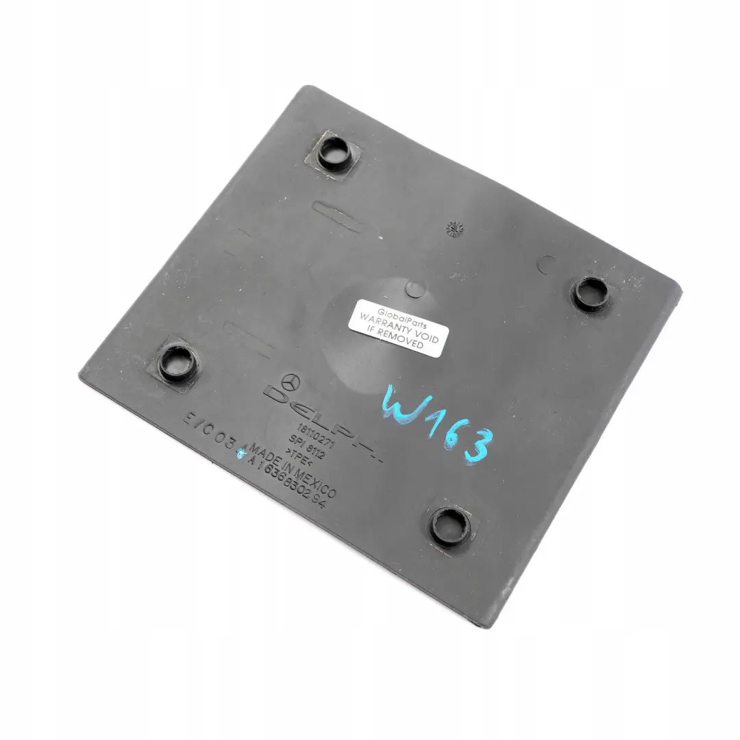 Mercedes-Benz M ML W163 Centre Console Rubber Mat Insert Storage to with Part number A1636830294 Mercedes-Benz M ML W163 Centre Console Rubber Mat Insert Storage - SKU A1636830294 - Part number A1636830294