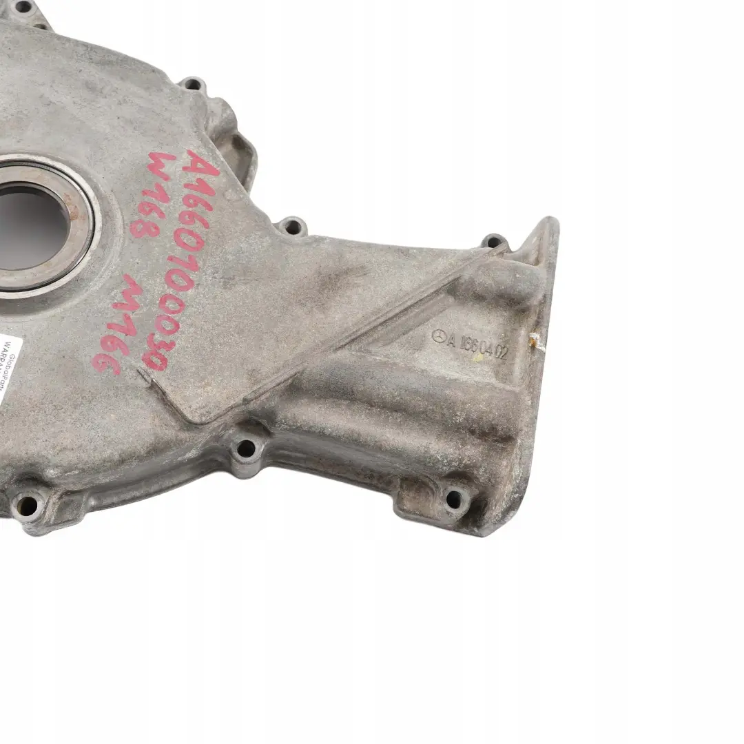 Mercedes-Benz A W168 M166 Petrol Engine Timing Case Housing Cover to with Part number A1660100533 Mercedes-Benz A W168 M166 Petrol Engine Timing Case Housing Cover - SKU A1660100533 - Part number A1660100533