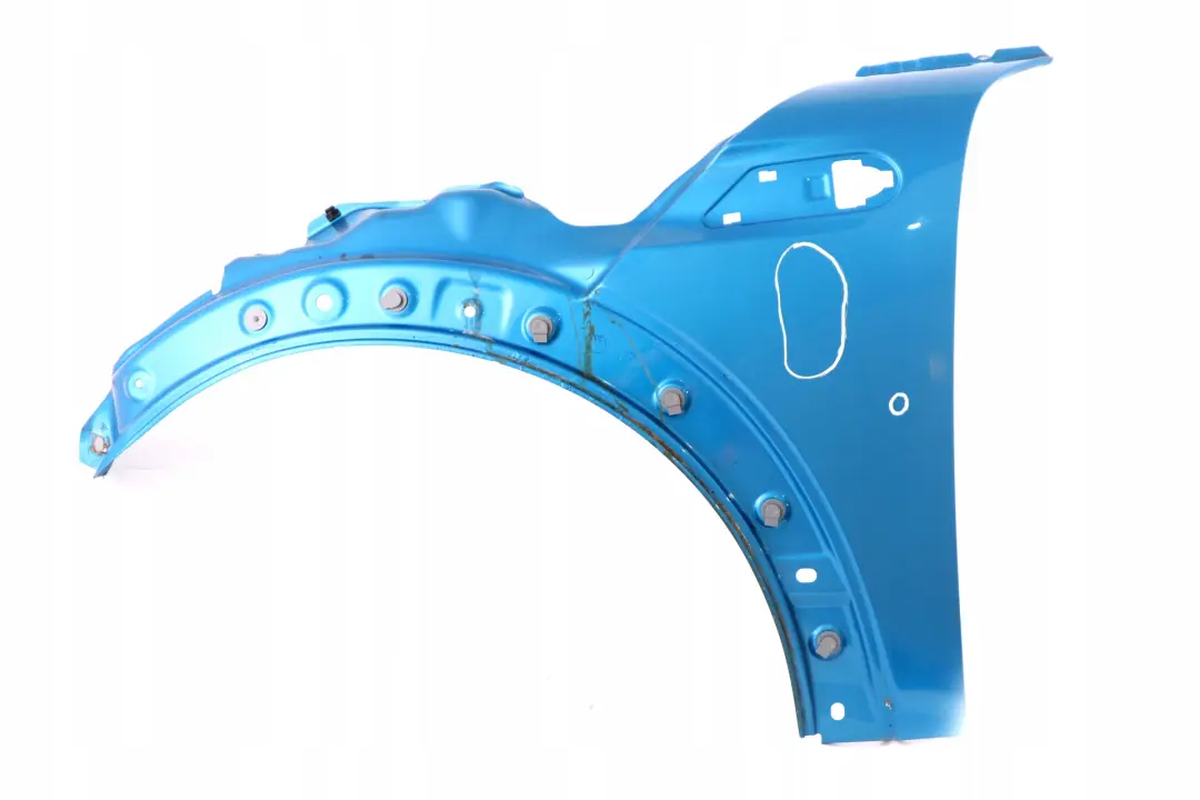 Side Panel Front Left Wing N/S Laser Blue A59 to BMW MINI Cooper 5 R55 R56 R57 R58 with Part number 2754725 BMW MINI Cooper 5 R55 R56 R57 R58 Side Panel Front Left Wing N/S Laser Blue A59 - SKU 2754725-LAB5 - Part number 2754725