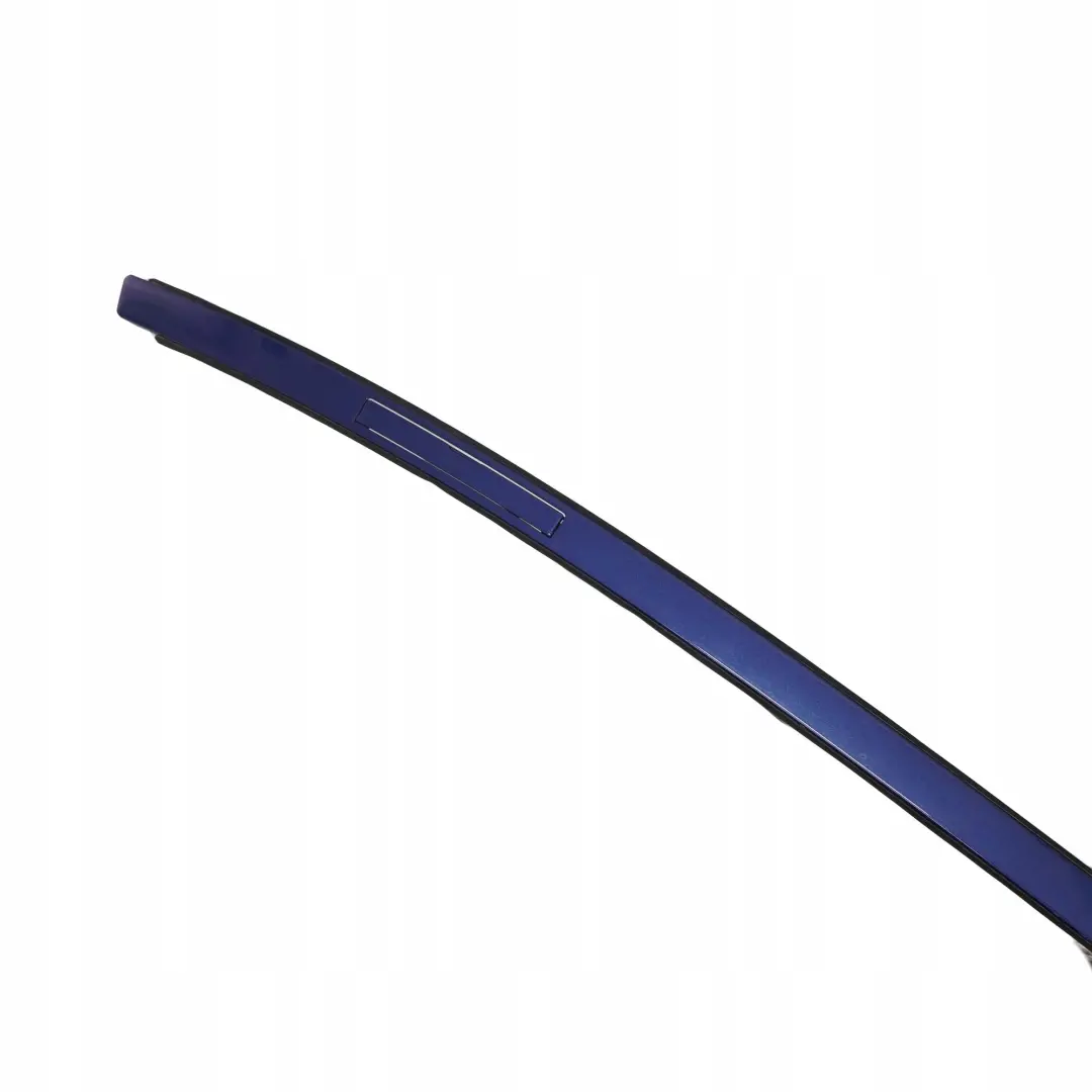 Derecho O / S Techo Moldura Barandilla Canalon Trim Le Mans Blau Azul para BMW E82 con número de pieza 0036150 BMW E82 Derecho O / S Techo Moldura Barandilla Canalon Trim Le Mans Blau Azul - SKU 0036150-LMB - Número de pieza 0036150