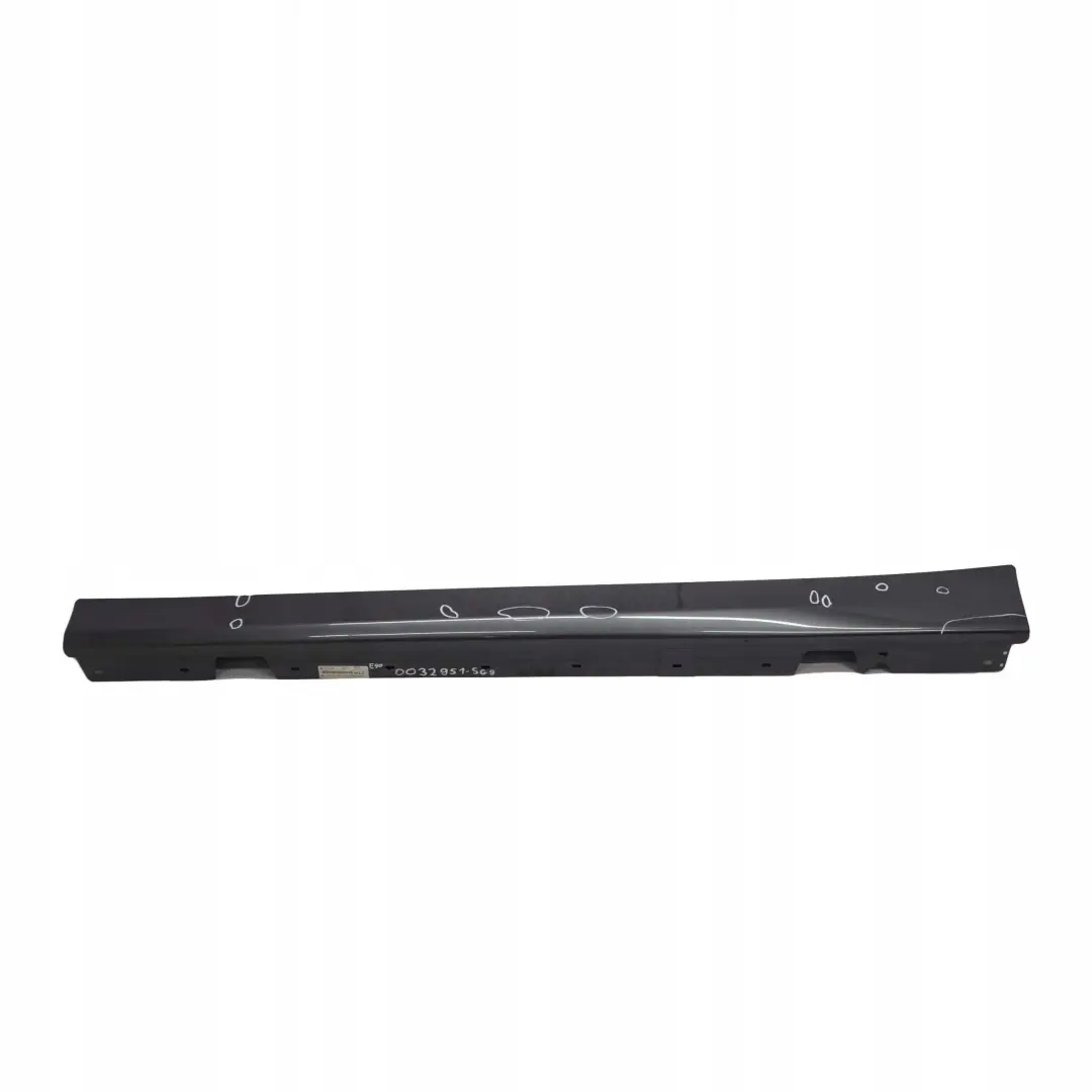 BMW E90 E91 9 Sill Strip Side Trim Skirt Left Sparkling Graphite - A22 - SKU 0032951-SG9 - Numero di parte 0032951
