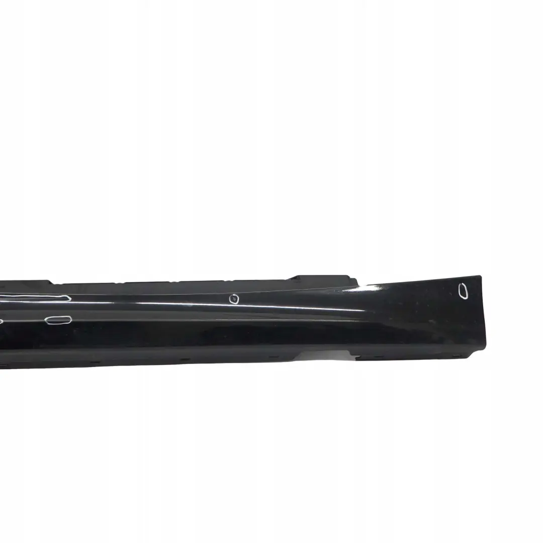 BMW 1 E87 LCI Sill Strip Side Skirt Right O/S Schwarz 2 Black - 668 - SKU 0036144-SCH1 - Part number 0036144