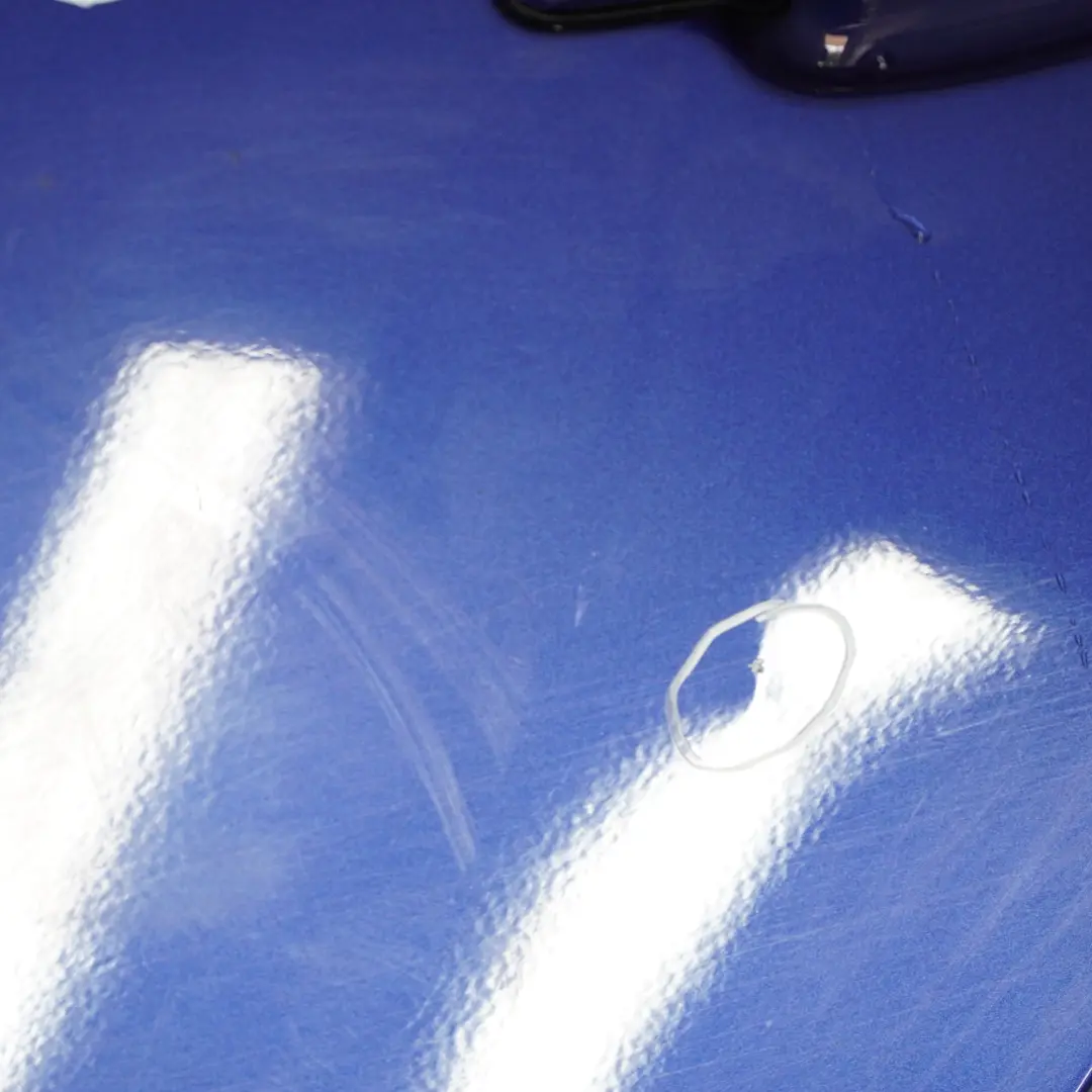 BMW X3 Series E83 Door Rear Left N/S Montegoblau Montego Blue Metallic - A51 - SKU 3449337-MTB - Part number 3449337