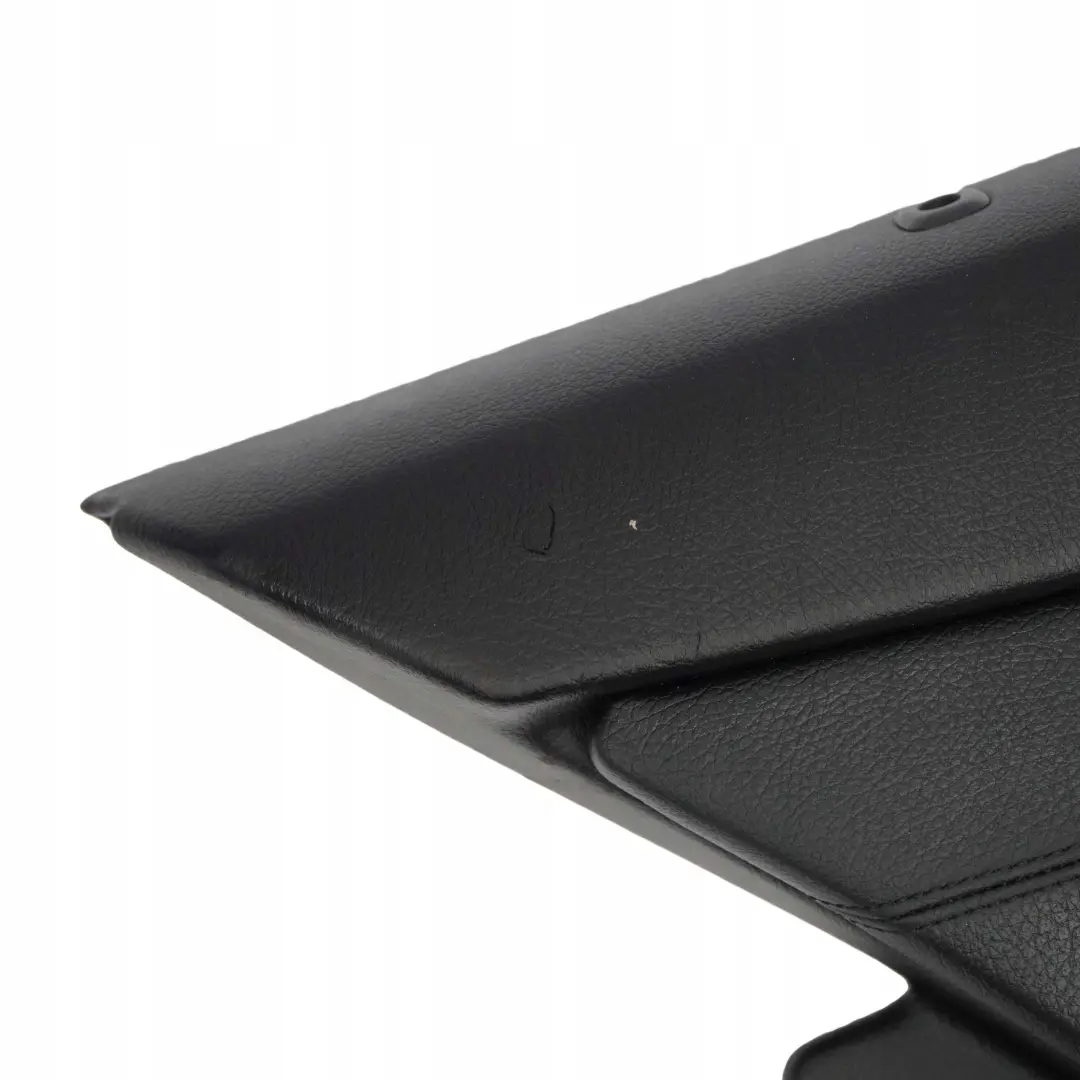 Left N/S Door Card Lining Trim Panel Black Leather to BMW 5 F10 F11 Rear with Part number 7273279 BMW 5 F10 F11 Rear Left N/S Door Card Lining Trim Panel Black Leather - SKU 7273279 - Part number 7273279