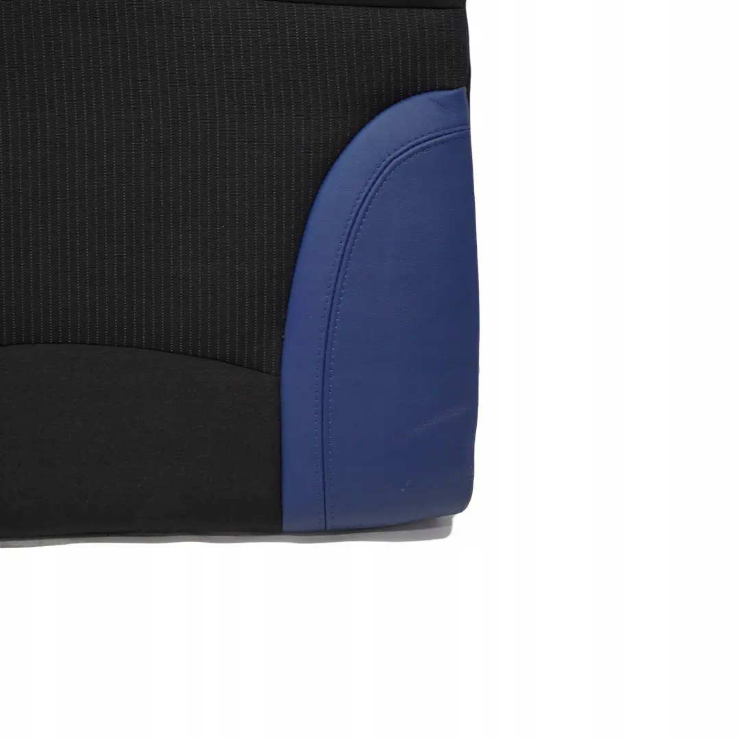 Trasero Derecho O / Respaldo del asiento Tela / Cuero Azul para Mini One R55 Clubman con número de pieza 2756742 Mini One R55 Clubman Trasero Derecho O / Respaldo del asiento Tela / Cuero Azul - SKU 2756742 - Número de pieza 2756742