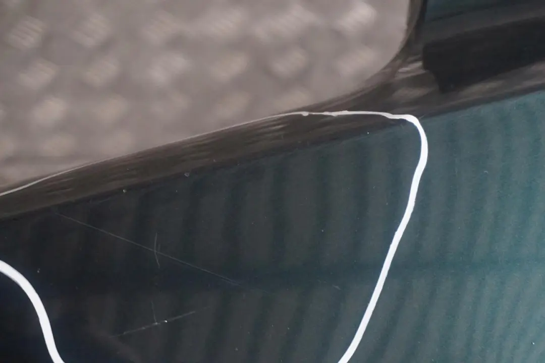 Bumper Panel PDC Tiefgruen Deep Green - A43 to BMW 3 Series E92 E93 335d 335i Rear with Part number 0034474 BMW 3 Series E92 E93 335d 335i Rear Bumper Panel PDC Tiefgruen Deep Green - A43 - SKU 0034475-TG - Part number 0034474