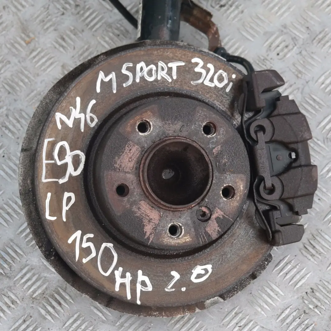 N46 M Sport Front Left N/S Spring Strut Brake Caliper to BMW 3 Series E90 320i with Part number 8036553 BMW 3 Series E90 320i N46 M Sport Front Left N/S Spring Strut Brake Caliper - SKU 8036553 - Part number 8036553
