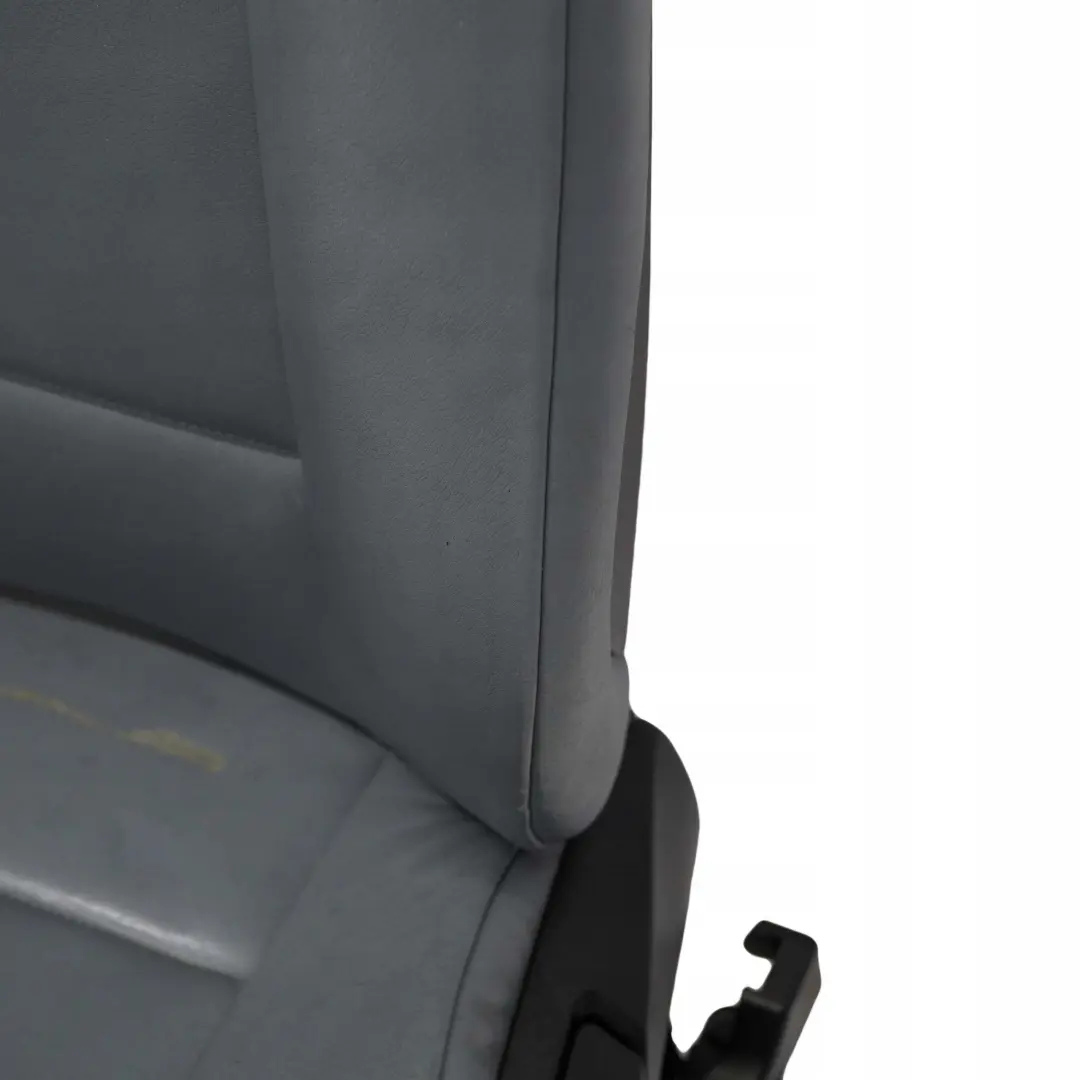 BMW X3 Series E83 Leather Ambiente Grey Blue Grau Leather Front Left N/S Seat - SKU 3412215-3 - Part number 3412215