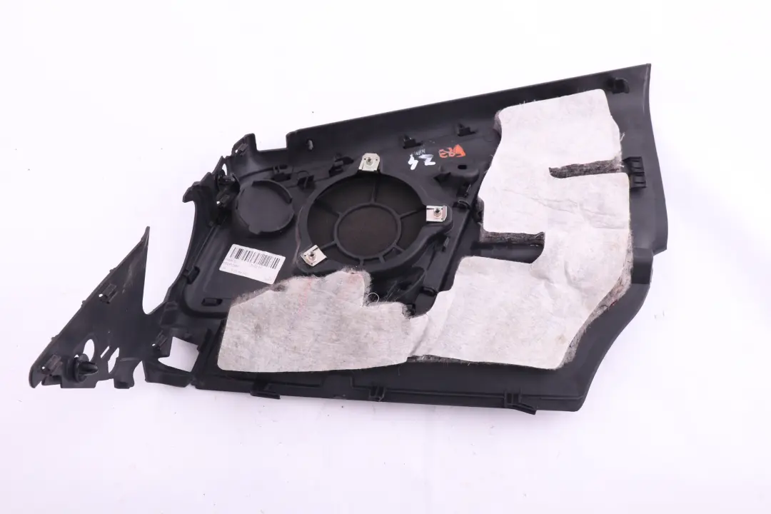 BMW Z4 Reihe E89 Cabrio Roadster Seitenverkleidung hinten rechts Black Schwarz - SKU 9121824 - Teilenummer 9121824