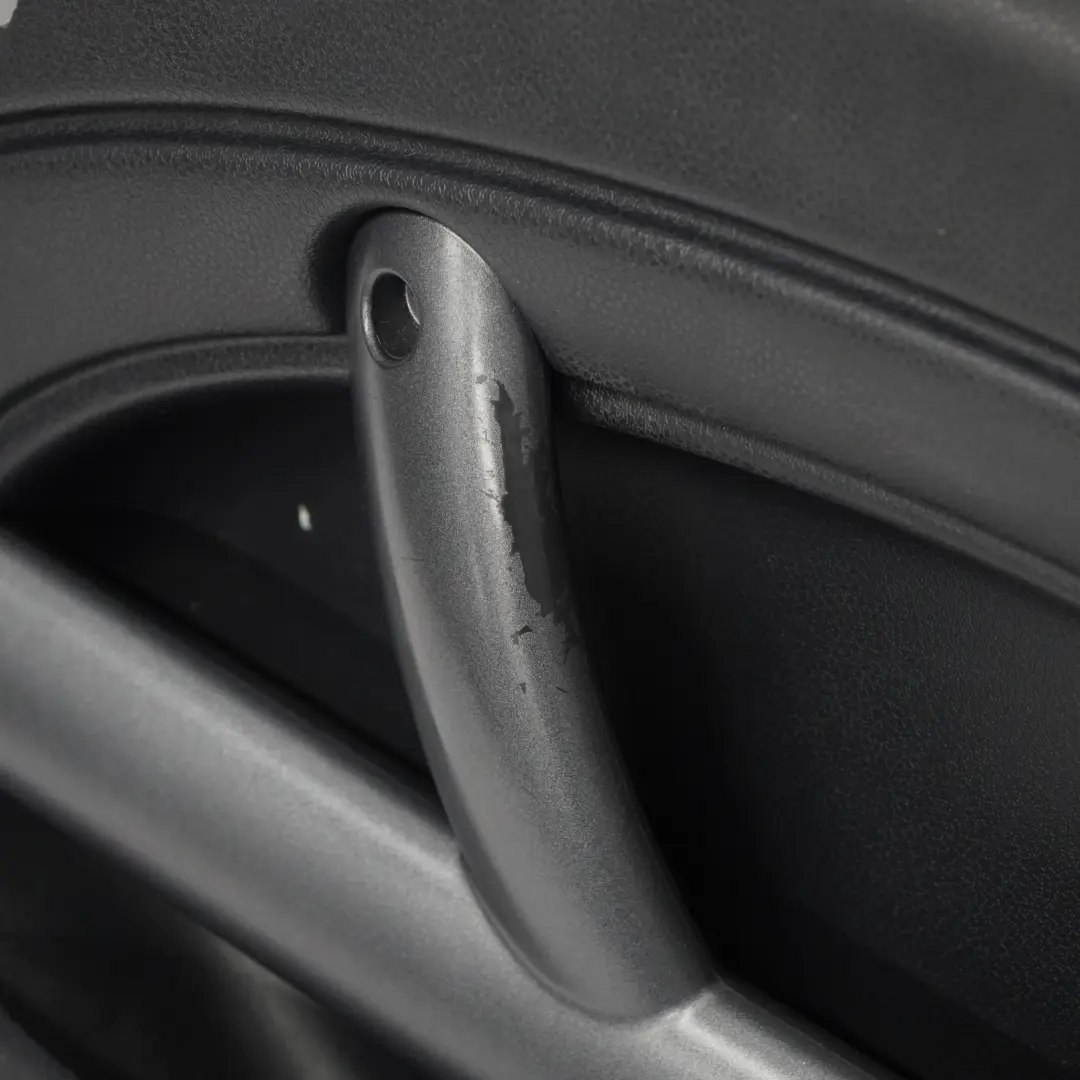 Front Right O/S Door Card Side Trim Panther Anthracite Black to BMW Mini R50 R53 with Part number 7113432 BMW Mini R50 R53 Front Right O/S Door Card Side Trim Panther Anthracite Black - SKU 7113432-2 - Part number 7113432