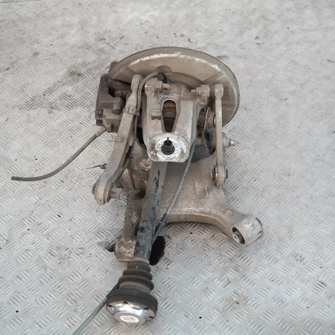 M57N Trasera Izquierda Suspension Freno Pierna Cubo Eje para BMW E61 525d con número de pieza 6765909 BMW E61 525d M57N Trasera Izquierda Suspension Freno Pierna Cubo Eje - SKU 6765909-1 - Número de pieza 6765909