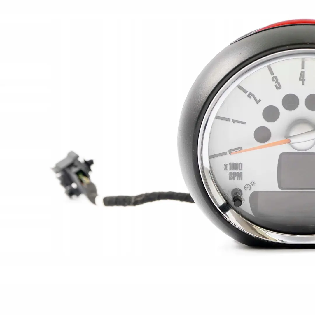 Tachometer Gauge Revolution Counter Chrome 9160224 to BMW MINI Cooper 1 R56 R57 R59 with Part number 9153407 BMW MINI Cooper 1 R56 R57 R59 Tachometer Gauge Revolution Counter Chrome 9160224 - SKU 9160224-1 - Part number 9153407