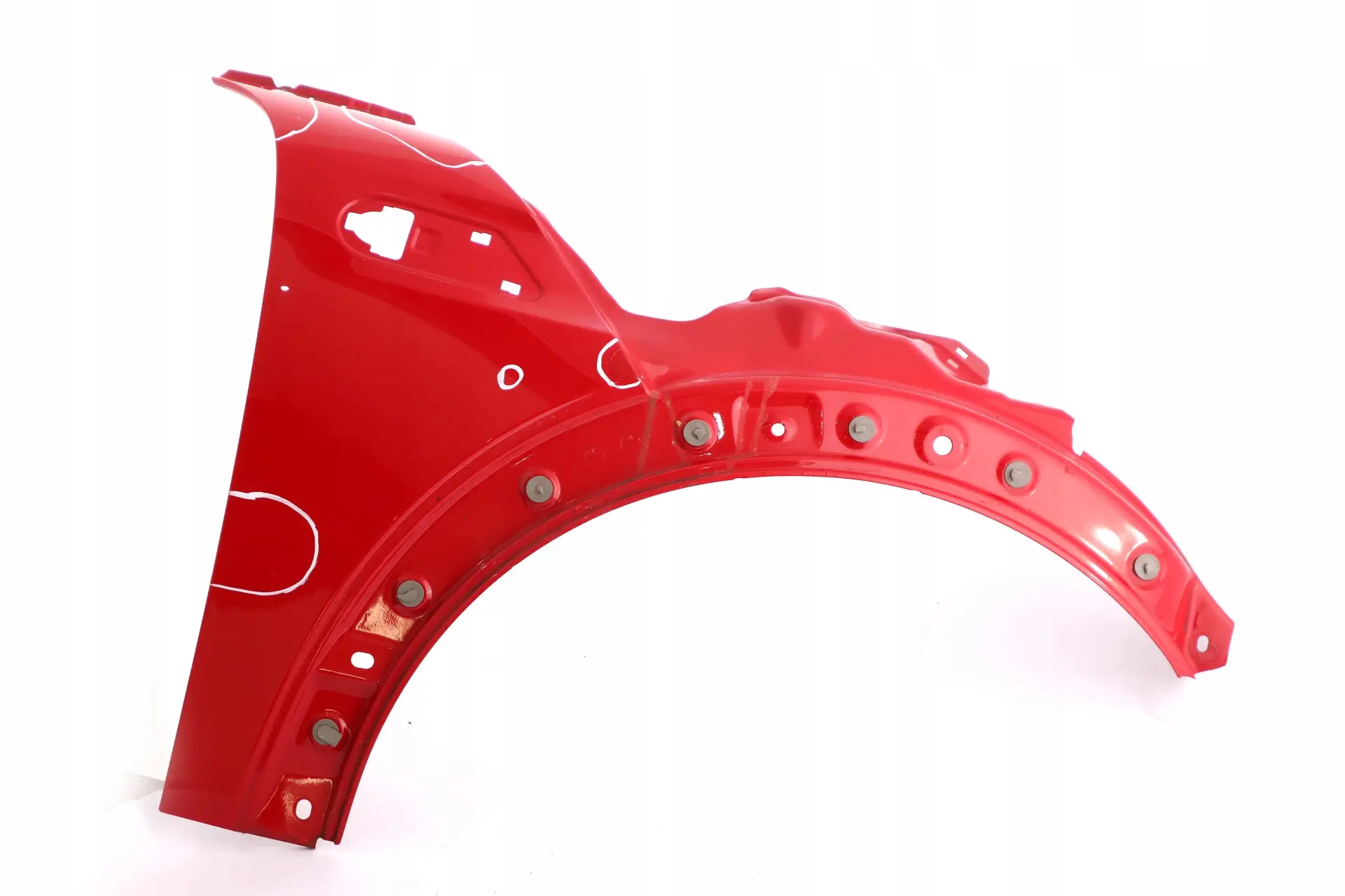 Mini 15 R55 R56 R57 R58 R59 Panneau Laterale avant Droit Aile Chili Red 851