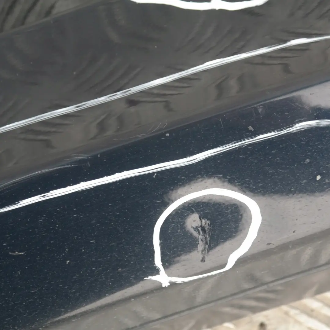BMW E87 LCI Listello Portiera Apertura Gonna Destra Blu Monaco Blu - SKU 0036144-MB1 - Numero di parte 36144