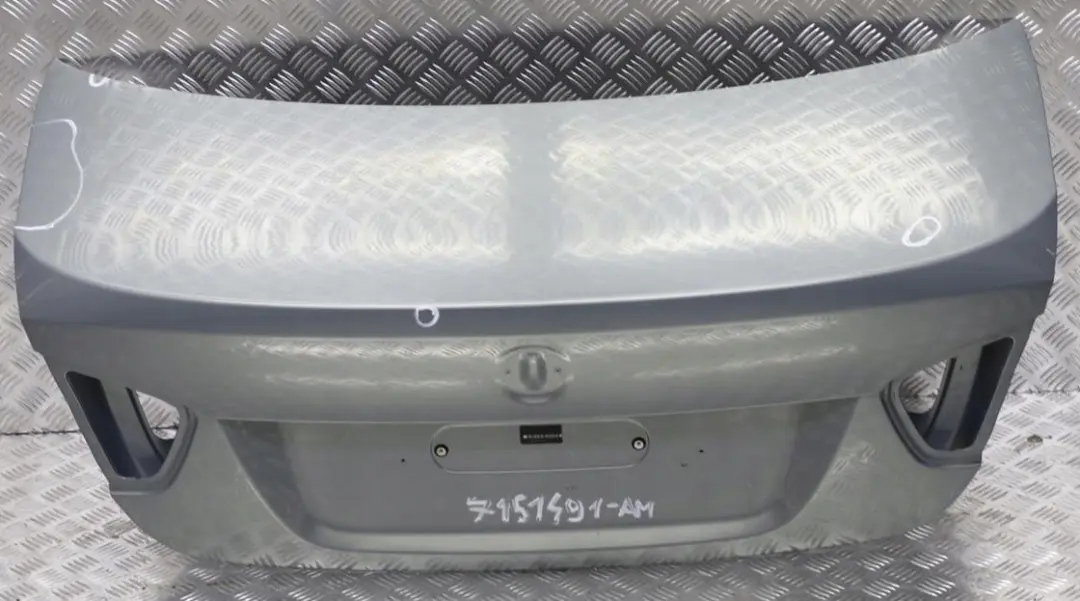 Trunk Lid Tailgate Boot Lid Arktis Metallic - A34 to BMW 3 Series E90 Saloon with Part number 41627151491 BMW 3 Series E90 Saloon Trunk Lid Tailgate Boot Lid Arktis Metallic - A34 - SKU 7151491-AM - Part number 41627151491