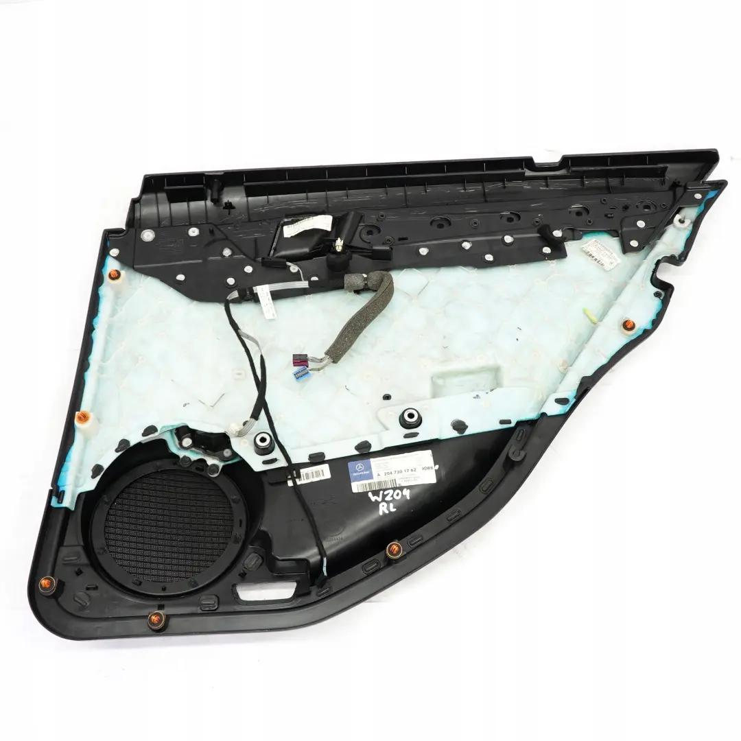 Trasera Izquierda Panel De La Tarjeta De Puerta Negro para Mercedes W204 con número de pieza A2047301762 Mercedes W204 Trasera Izquierda Panel De La Tarjeta De Puerta Negro - SKU A2047301762 - Número de pieza A2047301762