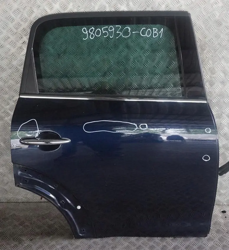 Mini Countryman R60 Porte Arriere Droite Cosmic Bleu Metallique - B13 - SKU 9805930-COB1 - Numéro de pièce 9805930