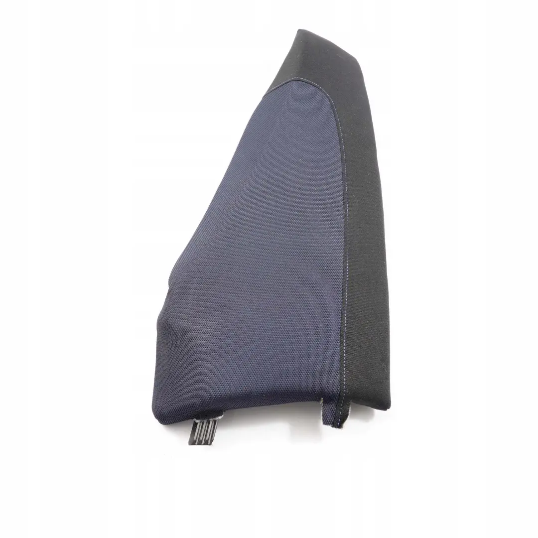 BMW E81 E82 Acabado Lateral Tela Asiento Trasero Izquierdo Red Azul Monaco - SKU 9158961 - Número de pieza 9158961