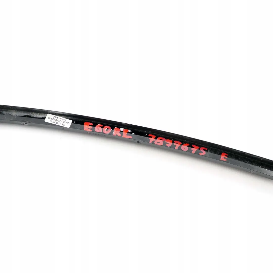 Left N/S Window Guide Web Cover Trim High Gloss to BMW 5 Series E60 Rear with Part number 7897675 BMW 5 Series E60 Rear Left N/S Window Guide Web Cover Trim High Gloss - SKU 7897675 - Part number 7897675