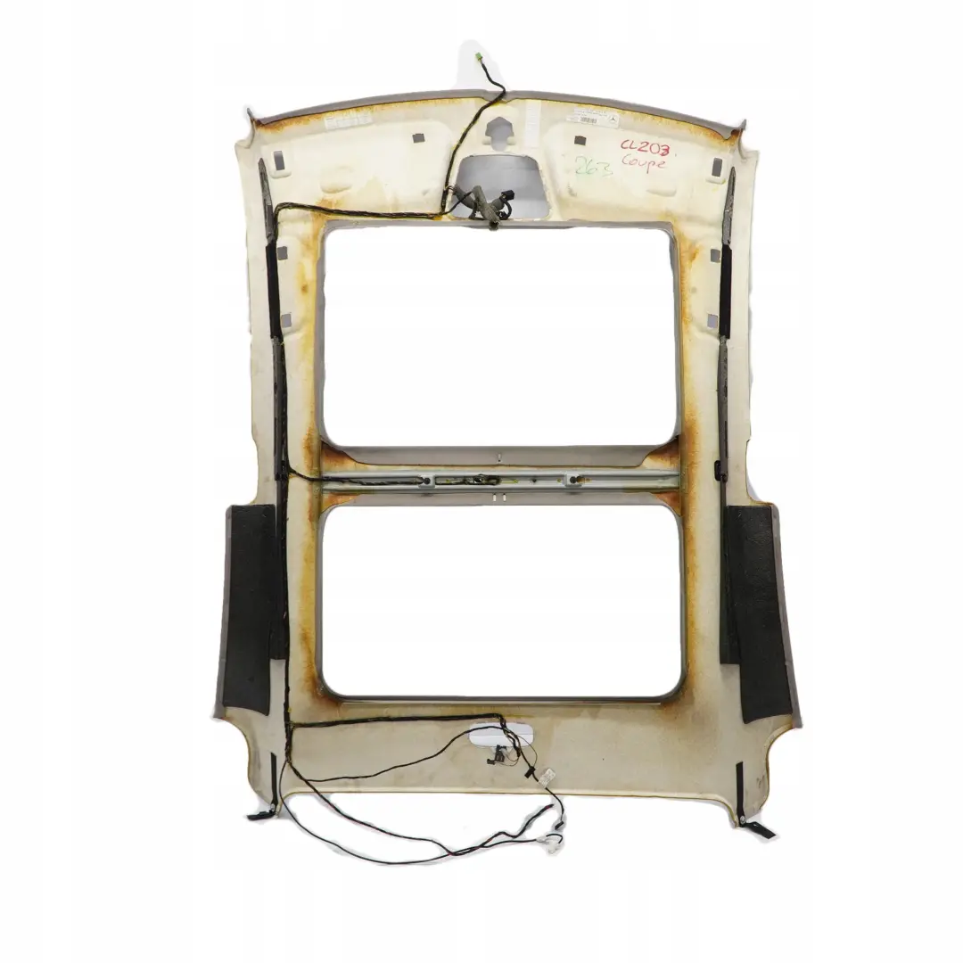 Mercedes-Benz CL203 W203 Coupe Headlining Panoramic Sliding Roof POLSKA to with Part number A2036901250 Mercedes-Benz CL203 W203 Coupe Headlining Panoramic Sliding Roof POLSKA - SKU A2036901250 - Part number A2036901250