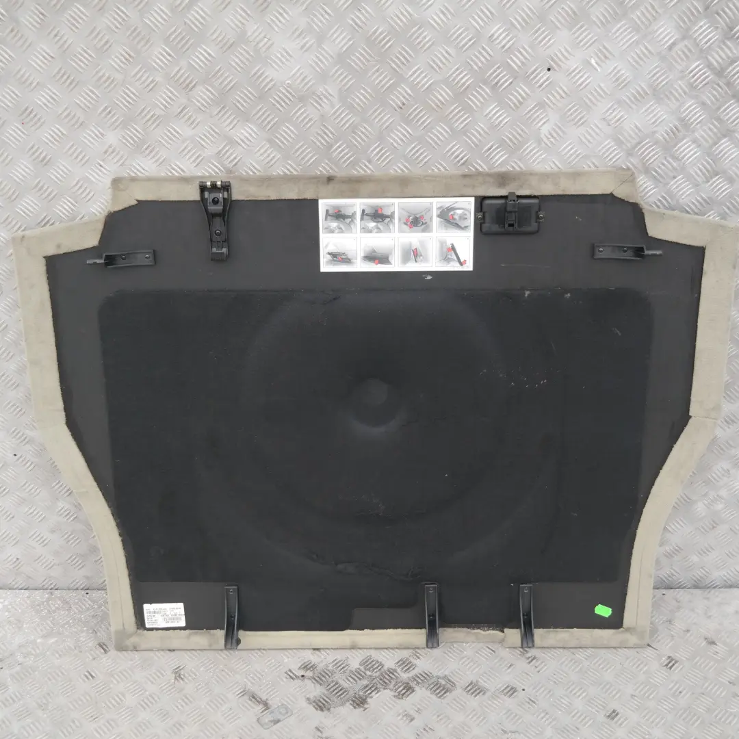 BMW X5 E53 Sottofondo Portabagagli Carenatura Pastellgrun - SKU 7129743 - Numero di parte 7129743
