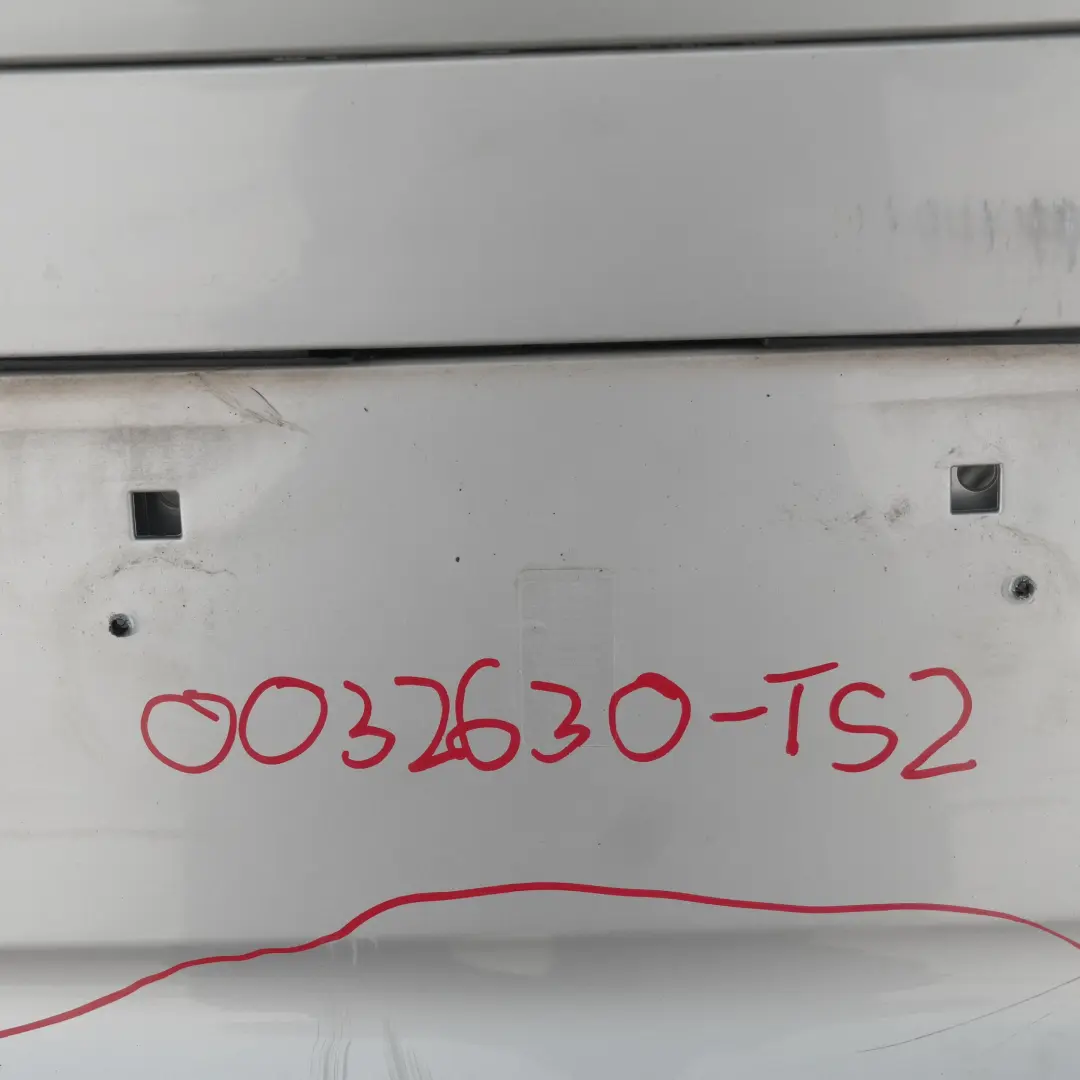 BMW 1 er 2 E87 Verkleidung Stossfänger lackiert hinten PDC Titansilber 354 - SKU 0032630-TS2 - Teilenummer 32630