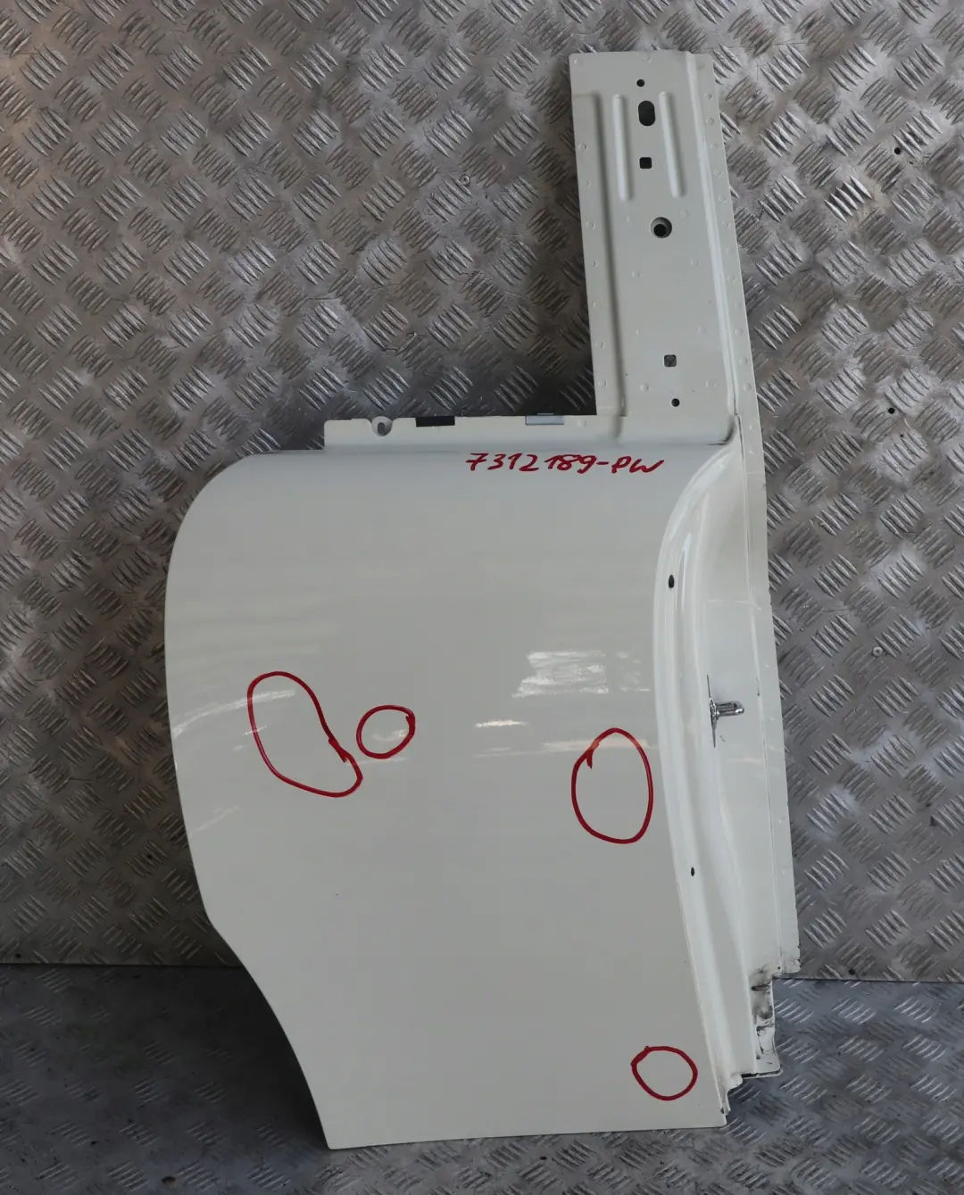 Mini Clubman R55 Rear Right O/S Clubdoor Club Door Pepper White - 850 - SKU 7312189-PW - Part number 7312189