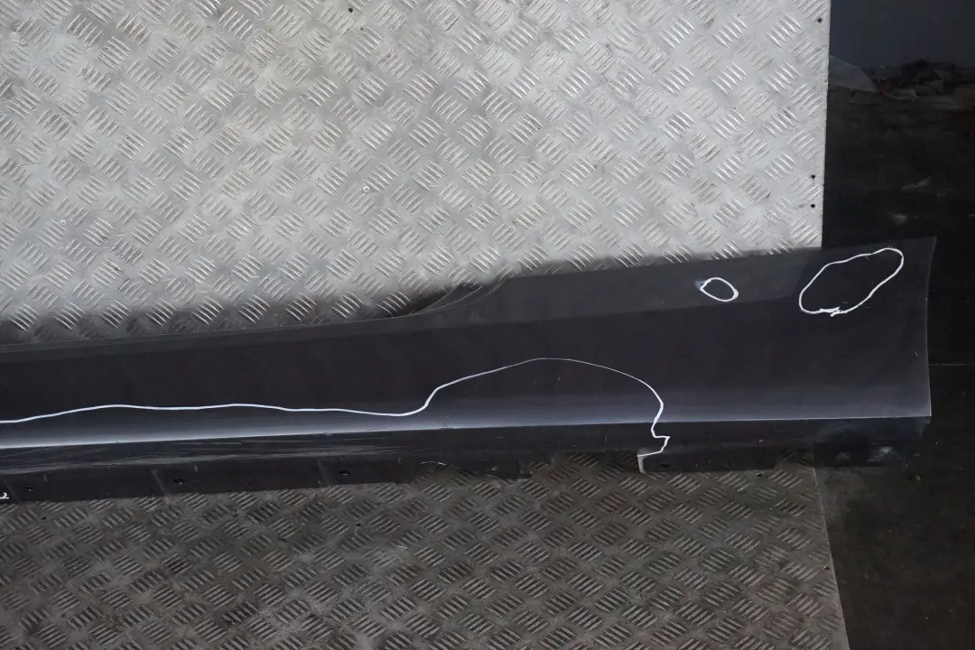 BMW 3 E92 E93 2 Gonna laterale Sill Strip sinistra Grafite scintillante - A22 - SKU 0034059-SG2 - Numero di parte 0034059