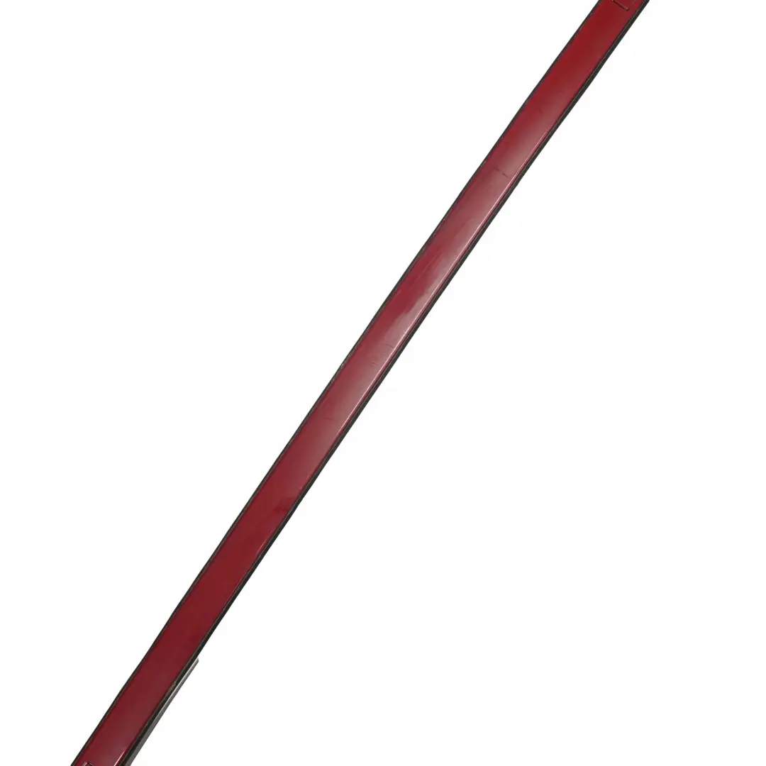 Techo derecho Moldura Barandilla Canalon Karmesinrot Rojo Rot - A61 para BMW E81 E87 con número de pieza 0032702 BMW E81 E87 Techo derecho Moldura Barandilla Canalon Karmesinrot Rojo Rot - A61 - SKU 0032702-KAR - Número de pieza 0032702