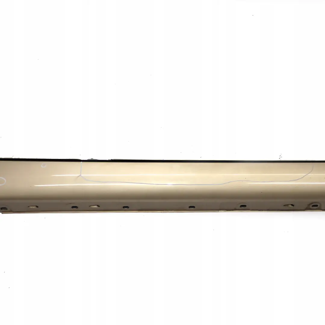 Mercedes-Benz C W203 Door Sill Side Cover Skirt Right O/S Travertine Beige 693 to with Part number A2036980254 Mercedes-Benz C W203 Door Sill Side Cover Skirt Right O/S Travertine Beige 693 - SKU A2036980254-TRB - Part number A2036980254