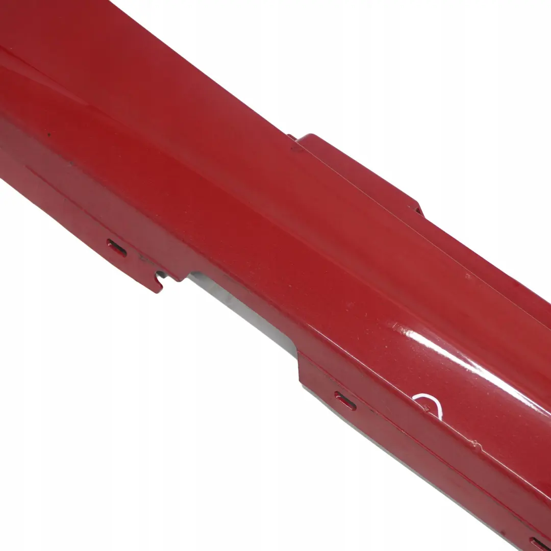 BMW E87 LCI 5 Listello Portiera Apertura Gonna SX Rosso-Cremisi Rosso - A61 - SKU 0036145-KAR5 - Numero di parte 0036145