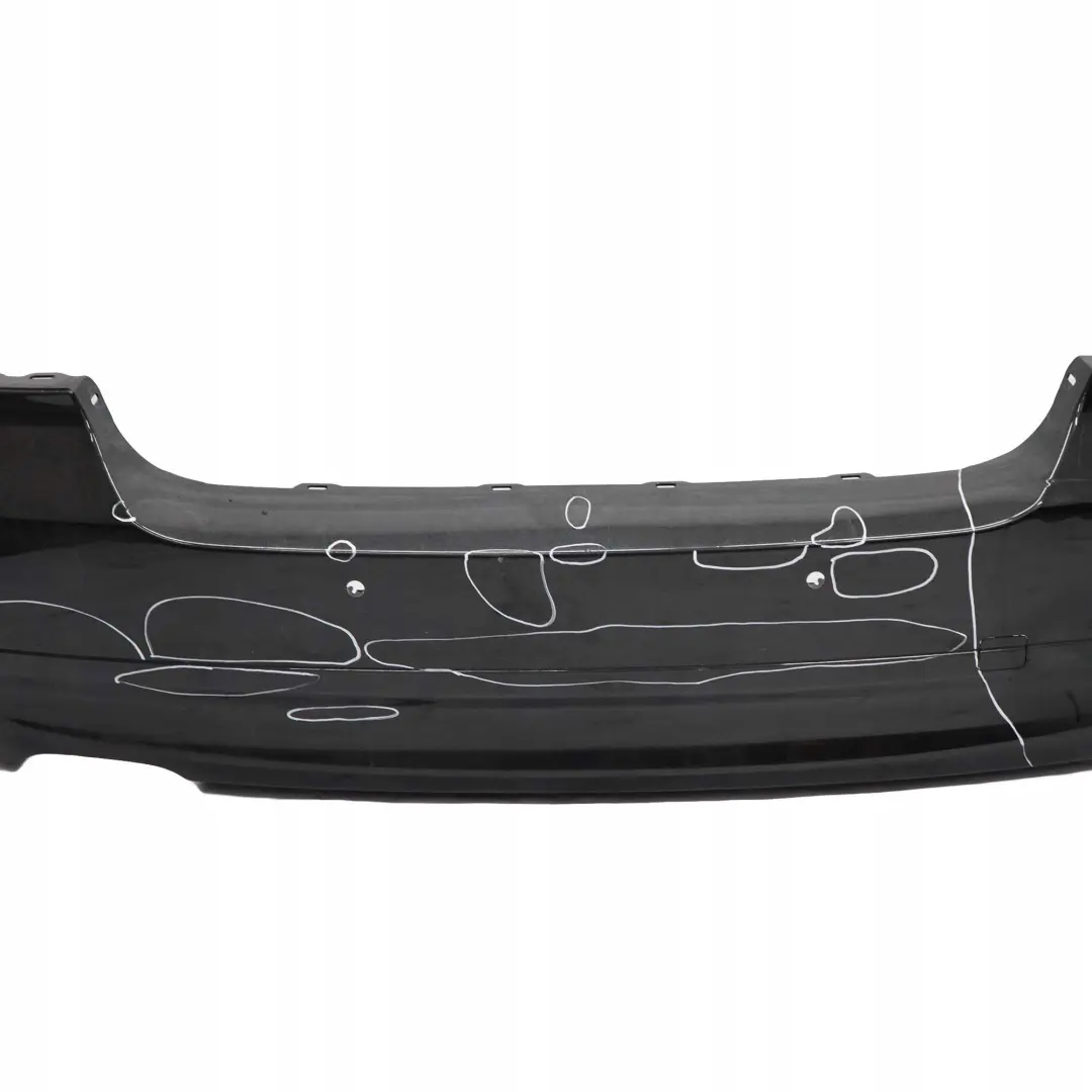 BMW 3 Series E90 5 Saloon Rear Bumper PDC Black Sapphire Metallic - 475 - SKU 0033194-BS5 - Part number 0033194