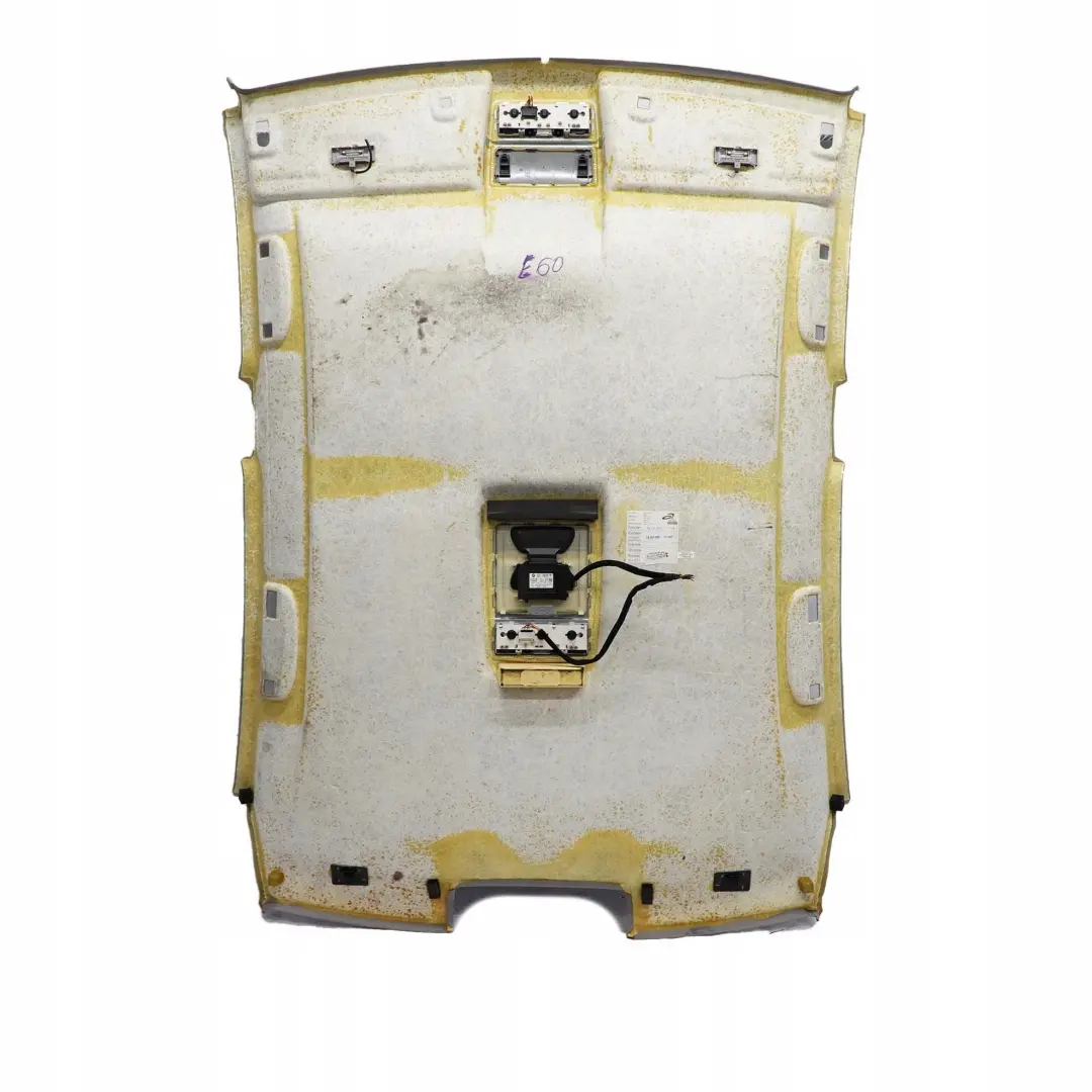 Headlining Moulded Roof Lining Himmelgrau Grey to BMW 5 Series E60 Saloon with Part number 51447066569 BMW 5 Series E60 Saloon Headlining Moulded Roof Lining Himmelgrau Grey - SKU 7066569 - Part number 51447066569