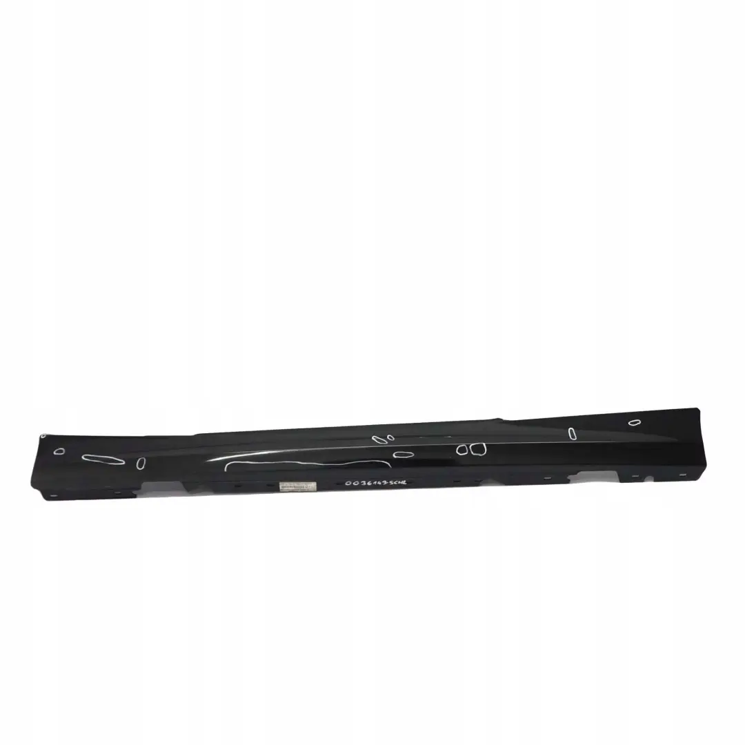 BMW 1 E81 E82 E88 2 Sill Strip Side Skirt Left N/S Schwarz 2 Black - 668 - SKU 0036143-SCH2 - Part number 0036143