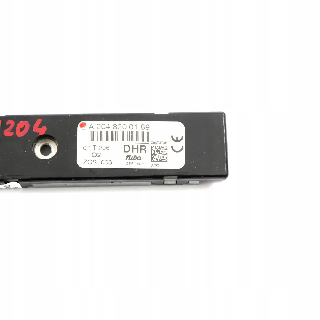 Mercedes-Benz Clase C E W204 W207 Antena Amplificador para con número de pieza A2048200189 Mercedes-Benz Clase C E W204 W207 Antena Amplificador - SKU A2048200189 - Número de pieza A2048200189