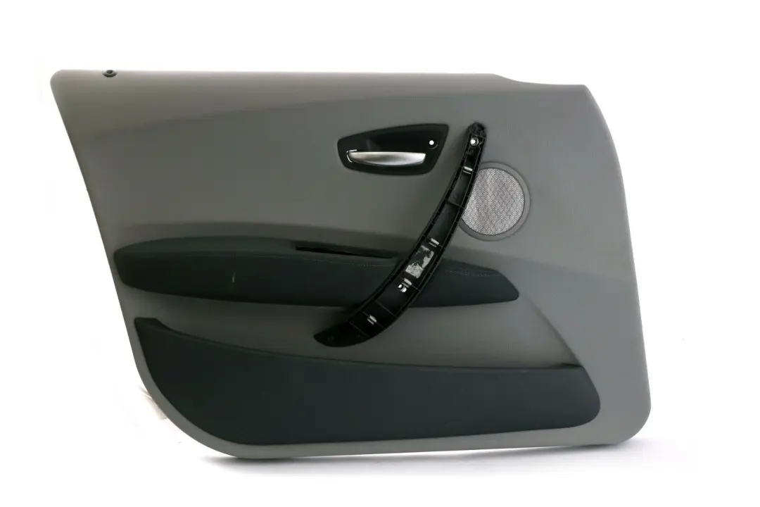 Door Card Trim Panel Front Left N/S Leather Alaskagrau Alaska Grey to BMW 1 E87 with Part number 7133301 BMW 1 E87 Door Card Trim Panel Front Left N/S Leather Alaskagrau Alaska Grey - SKU 7133301 - Part number 7133301