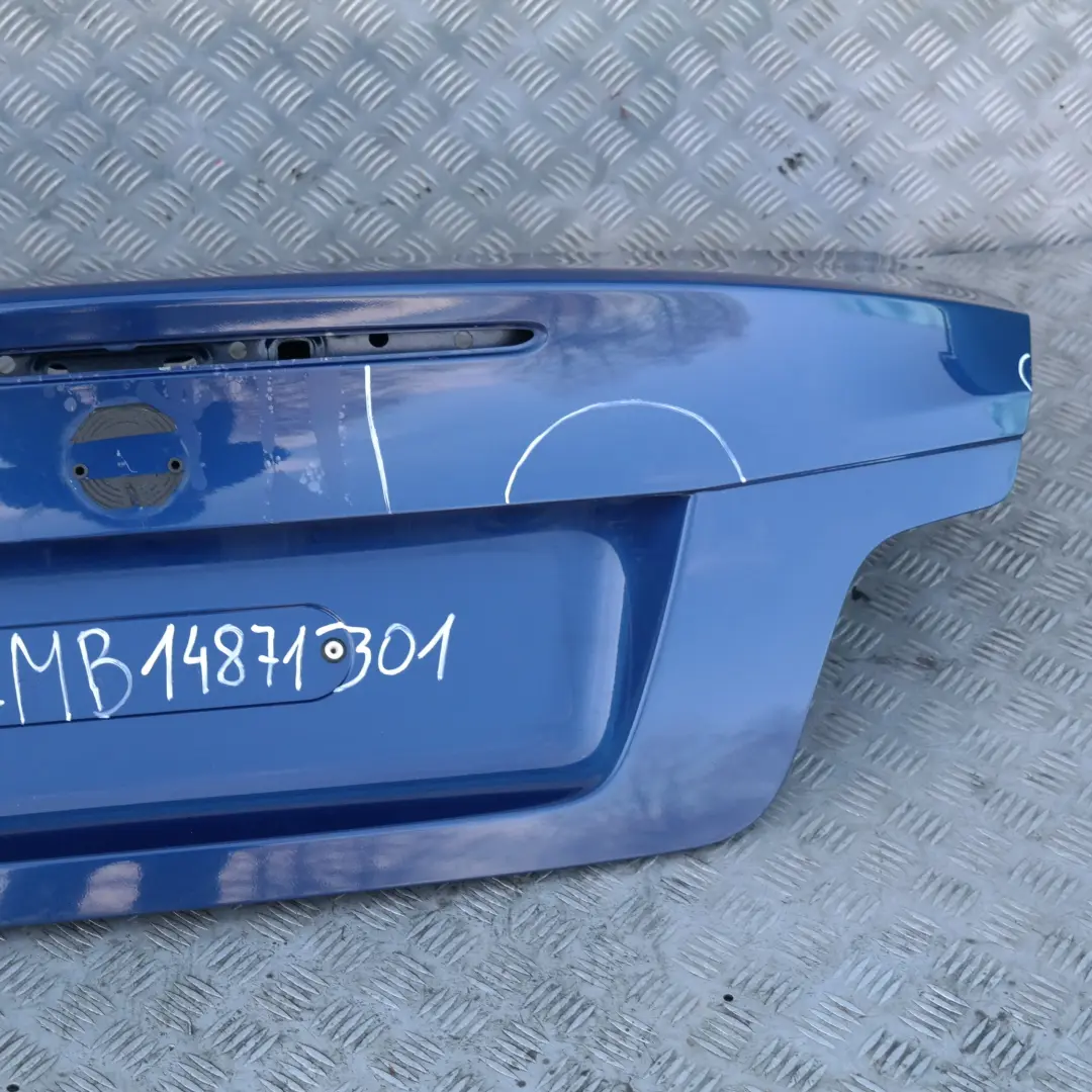 BMW 1 SERIES E82 Coupé Tailgate Bootlid Boot Lid Le Mans Blau Blue Metallic 381 - SKU 7181144-LMB - Part number 41627181144