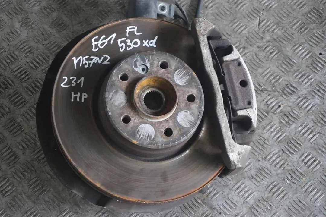 M57N2 231PS Set Molla Sospensioni Cuscinetto Perno Frontale SX per BMW E61 530xd con numero di parte 6768797 BMW E61 530xd M57N2 231PS Set Molla Sospensioni Cuscinetto Perno Frontale SX - SKU lhd-6786517 - Numero di parte 6768797