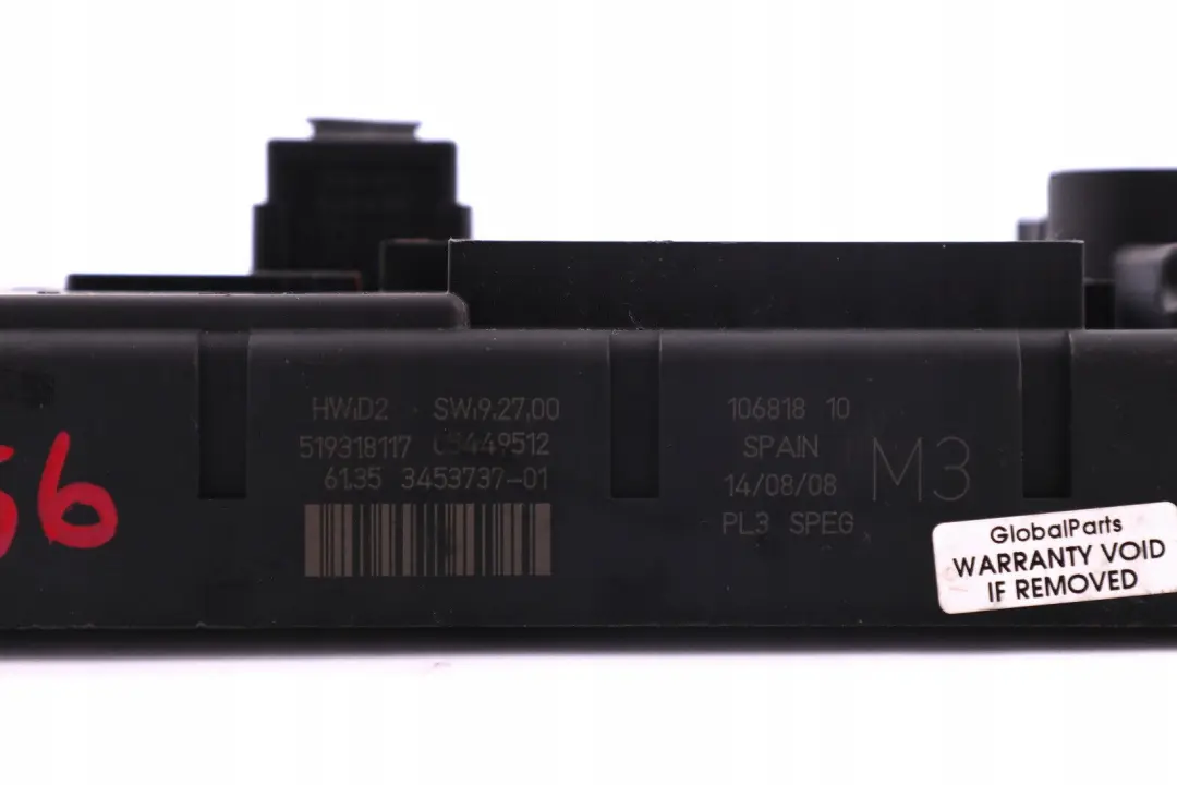 High SPEG M3 Fuse Distribution Box Electrical Control Unit to Mini R56 with Part number 3453737 Mini R56 High SPEG M3 Fuse Distribution Box Electrical Control Unit - SKU 3453737 - Part number 3453737