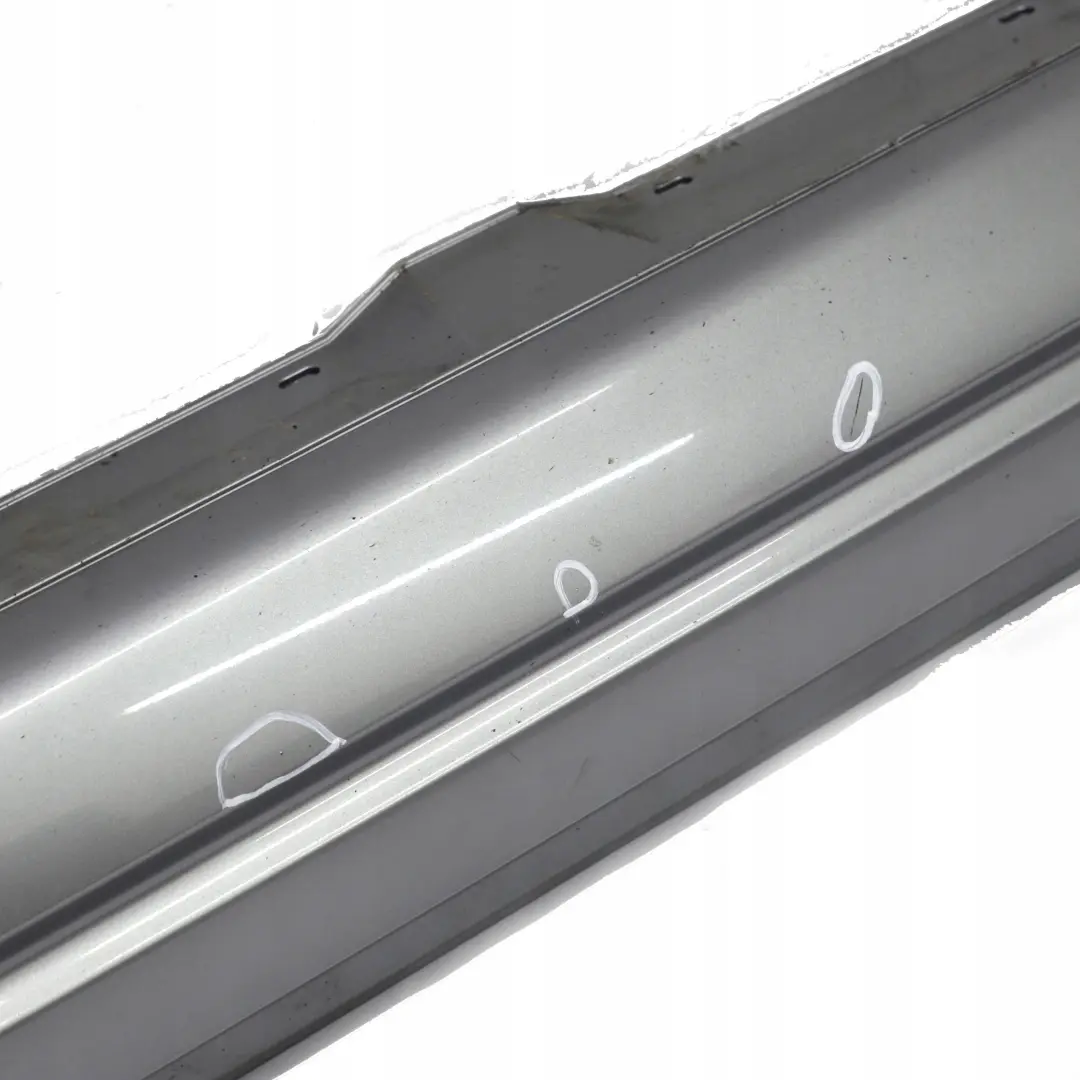 Door Sill Cover Skirt Left N/S Silbergrau Grey - A08 to BMW X3 E83 1 M Sport with Part number 0403480 BMW X3 E83 1 M Sport Door Sill Cover Skirt Left N/S Silbergrau Grey - A08 - SKU 0403480-SBG1 - Part number 0403480