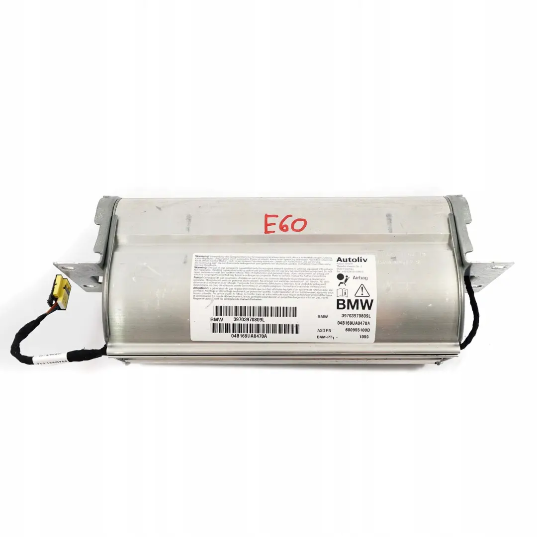 Airbag Passeggero Anteriore BMW E60 E61 Cruscotto Laterale per con numero di parte 7039708 Airbag Passeggero Anteriore BMW E60 E61 Cruscotto Laterale - SKU 7039708 - Numero di parte 7039708