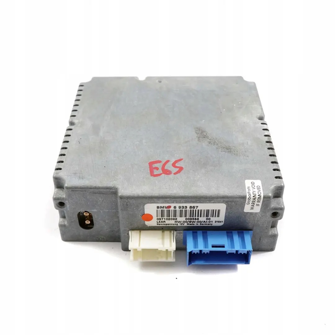 Videomodul TV Funktion Steuergerät Modul für BMW 7 er E65 E66 E67 mit Teilenummer 6933867 BMW 7 er E65 E66 E67 Videomodul TV Funktion Steuergerät Modul - SKU 6933867 - Teilenummer 6933867