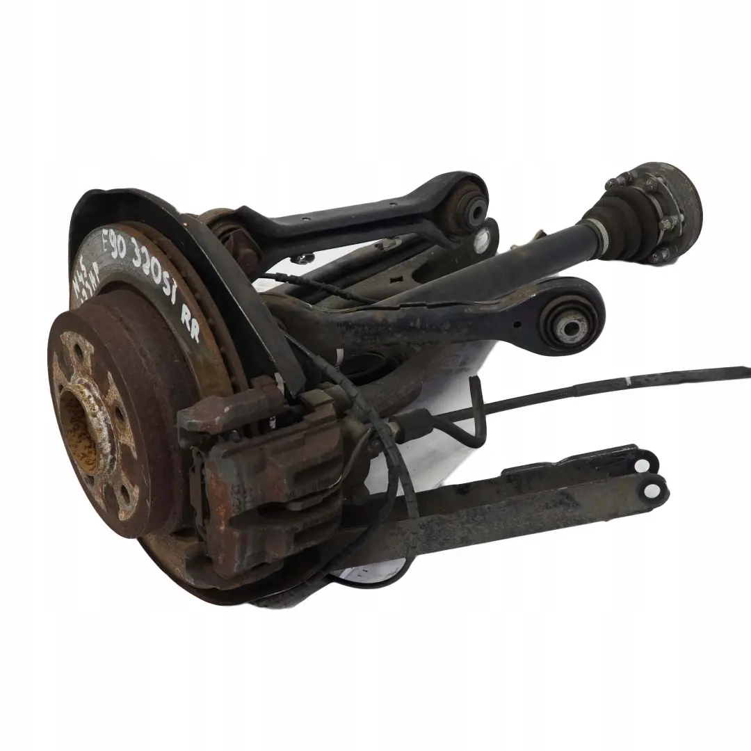 320si N45 Rear Right O/S Suspension Leg Axle Brake Hub to BMW 3 Series E90 with Part number 6774808 BMW 3 Series E90 320si N45 Rear Right O/S Suspension Leg Axle Brake Hub - SKU 6774808-13 - Part number 6774808