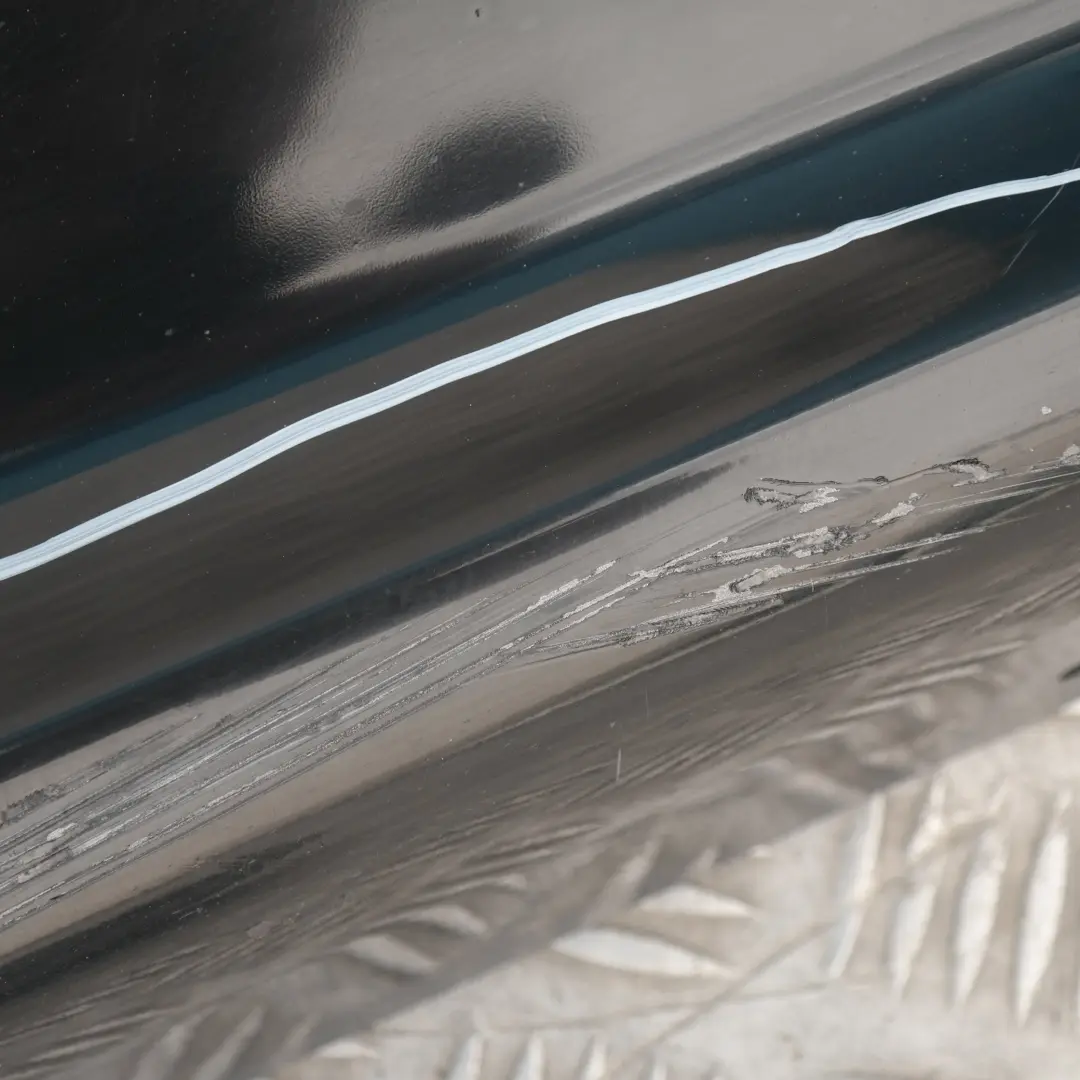 BMW 19 E87 Sill Strip Side Skirt Left Black 2 Schwarz II - 668 - SKU 0032949-SCH19 - Número de pieza 32949