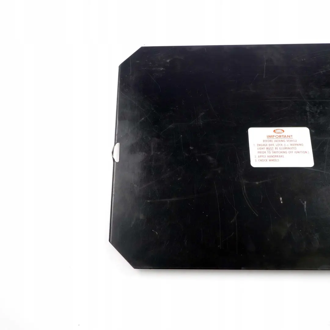 Land Rover Defender Mk1 Rear Seat Base Cubby Box Centre Plate Lid - SKU ALR5112 - Part number ALR5112