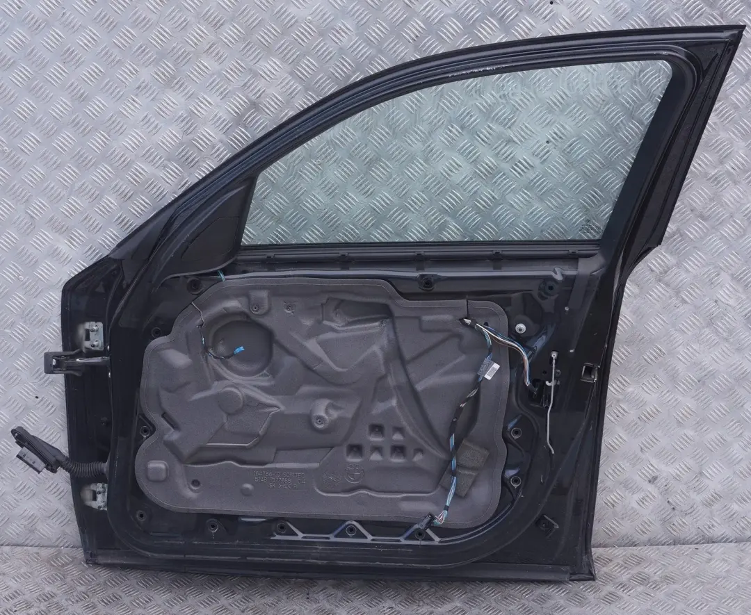 BMW 1 SERIES 32 E87 E87N Door Front Right O/S Black Sapphire Metallic - 475 - SKU 7191012-BS32 - Part number 7191012