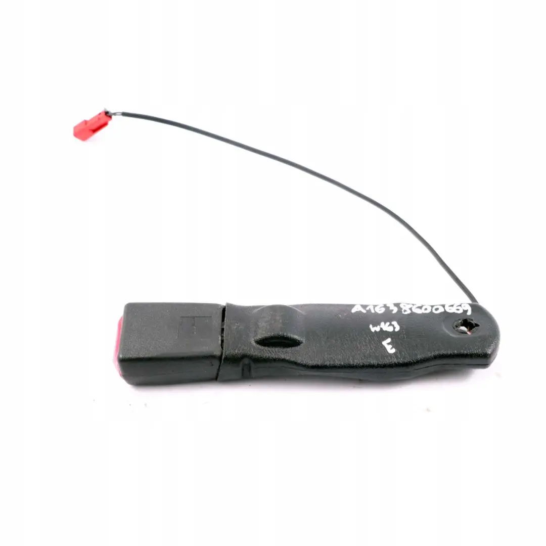 Klamra Pasa Bezpieczeństwa Przód Lewy Prawy do Mercedes ML W163 o numerze A1638600669 Mercedes ML W163 Klamra Pasa Bezpieczeństwa Przód Lewy Prawy - SKU A1638600669 - Numer Części A1638600669